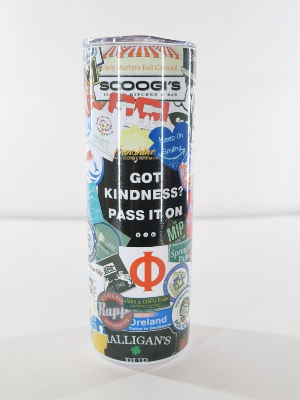Stainless Steel Tumbler 20 oz Cup for Hot or Cold Random images